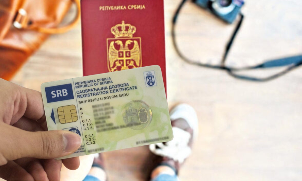pasoš i saobraćajna dozvola za put